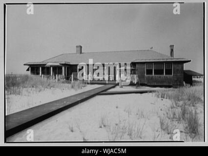 Hans Hinrichs, résidence à Quogue, Long Island, New York. Banque D'Images