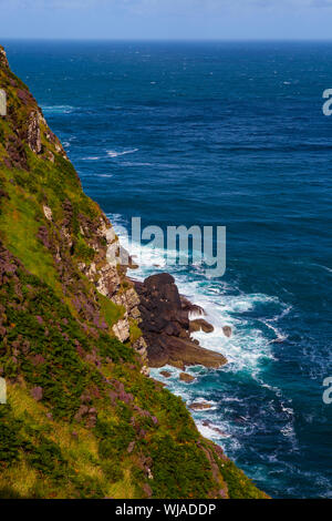 Point de Brandon, péninsule de Dingle, Irlande Banque D'Images