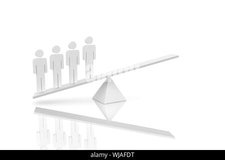 D'écailles blanches de figures humaines Banque D'Images