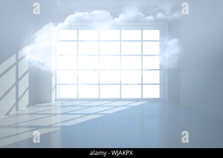 Prix avec nuage holographique Banque D'Images