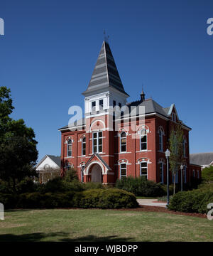 Hargis Hall, construit en 1888 et nommé d'après H. Estes Hargis. Situé sur le campus principal à l'Université Auburn de Auburn, Alabama Banque D'Images