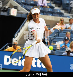 Flushing Meadows New York US Open Tennis Jour 9 03/09/2019 Johanna Konta (GBR) trimestre dernier match Photo Roger Parker International Sports - Photos Ltd/Alamy Live News Banque D'Images