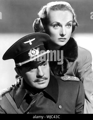 Être OU NE PAS ÊTRE 1942 United Artists film avec Carole Lombard et Jack Benny Banque D'Images