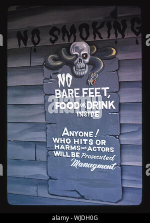 Manoir Hanté, Long Branch, New Jersey Banque D'Images