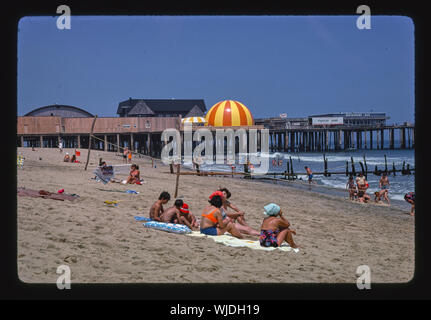 Manoir Hanté, Long Branch, New Jersey Banque D'Images