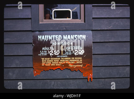 Manoir Hanté, Long Branch, New Jersey Banque D'Images
