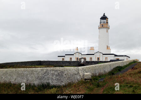 Phare de Mull of Galloway, Dumfries et Galloway, Écosse, Royaume-Uni Banque D'Images