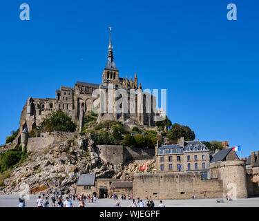 Mont St-Michel Banque D'Images