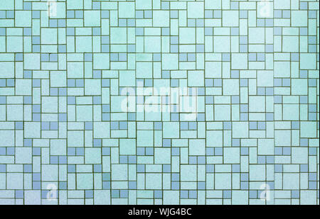 Seamless Vintage années 50 bains tile background Banque D'Images