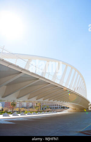 Valence pont Puente de Exposicion en Alameda Espagne Banque D'Images