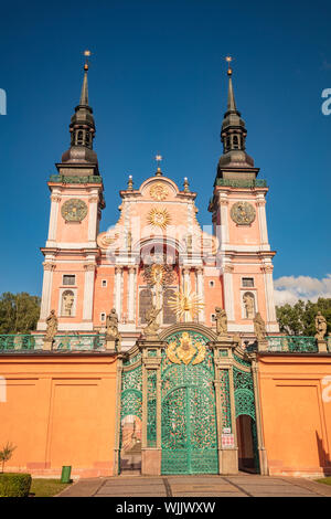 Sanctuaire de Sainte Marie de Swieta Lipka. Swieta Lipka, Warmian-Masurian, Pologne. Banque D'Images