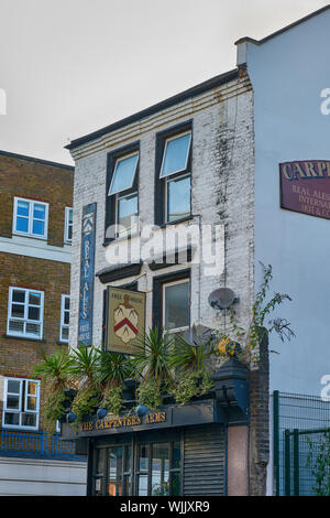 Carpenters Arms pub près de Brick Lane Londres Banque D'Images