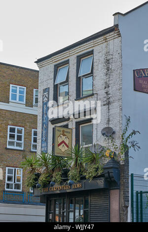 Carpenters Arms pub près de Brick Lane Londres Banque D'Images