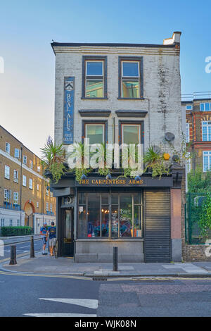 Carpenters Arms pub près de Brick Lane Londres Banque D'Images