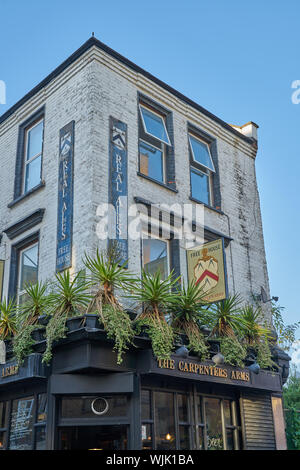 Carpenters Arms pub près de Brick Lane Londres Banque D'Images