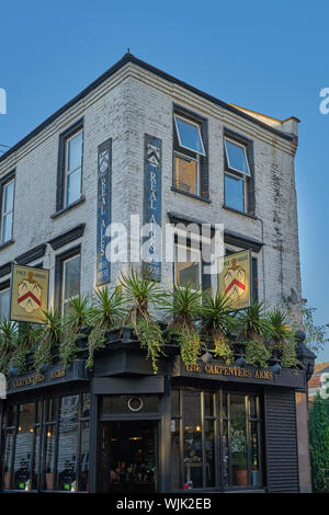 Carpenters Arms pub près de Brick Lane Londres Banque D'Images