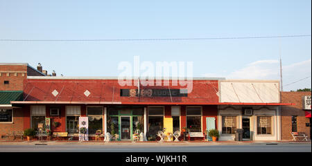 Les bâtiments historiques à Cullman, Alabama Banque D'Images