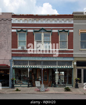 Les bâtiments historiques à Cullman, Alabama Banque D'Images