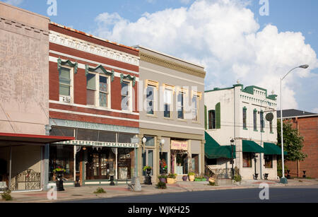 Les bâtiments historiques à Cullman, Alabama Banque D'Images