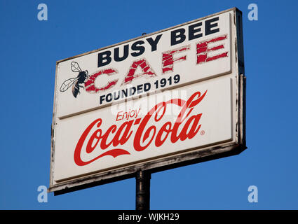 Les bâtiments historiques à Cullman, Alabama Banque D'Images