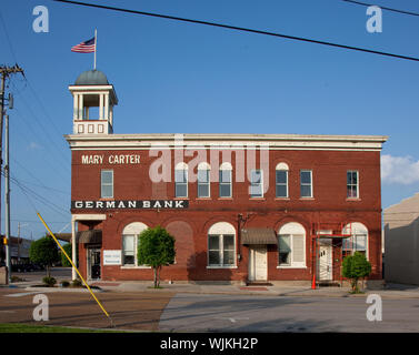Les bâtiments historiques à Cullman, Alabama Banque D'Images