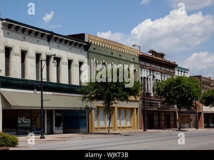 Le centre-ville historique de Gadsden, Alabama Banque D'Images