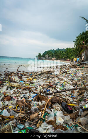 Corbeille Beach Banque D'Images