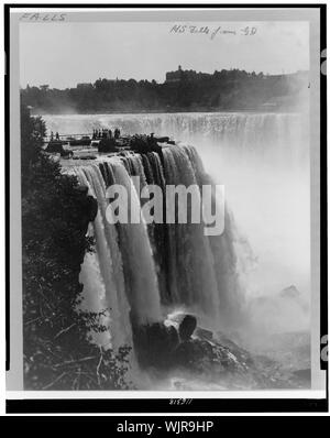 Horseshoe Falls à partir de l'île Goat, Niagara Falls, New York Banque D'Images