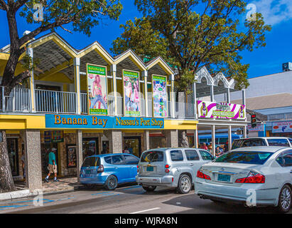 NASSAU, Bahamas - septembre 2, 2019 : Nassau aux Bahamas et a été battu par la pluie sans fin et 185 mph vents à partir de la catégorie 5 Dorian, qui est resté gare Banque D'Images