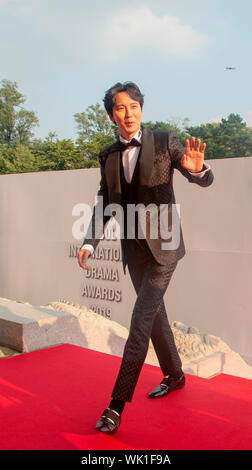 Nam-Gil Kim, 28 août 2019 : l'acteur sud-coréen Kim Nam-Gil au Seoul International Drama Awards 2019 à Séoul, Corée du Sud. Credit : Lee Jae-Won/AFLO/Alamy Live News Banque D'Images