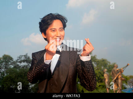 Nam-Gil Kim, 28 août 2019 : l'acteur sud-coréen Kim Nam-Gil au Seoul International Drama Awards 2019 à Séoul, Corée du Sud. Credit : Lee Jae-Won/AFLO/Alamy Live News Banque D'Images