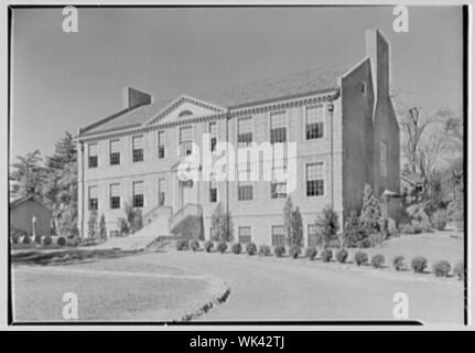 École Iona Science Building, New Rochelle, New York. Banque D'Images