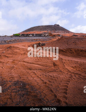 Photos du château à Lanzarote, la vue vous pouvez profiter il y est tout simplement magnifique. Banque D'Images