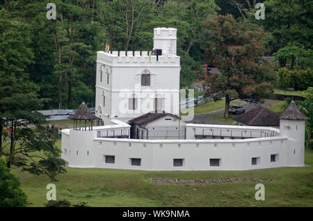 Le Fort Margherita, maintenant le Musée des beaux-arts de Brookes, Kuching, Sarawak, Malaisie Banque D'Images