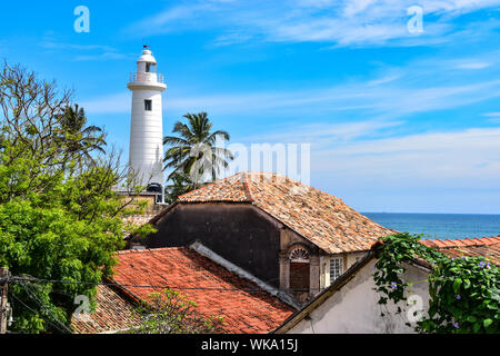 Lighthouse Galle, Galle Fort, Galle, Sri Lanka Banque D'Images