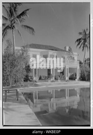 Jay O'Brien, résidence à 990 Adam Rd., Palm Beach, en Floride. Banque D'Images