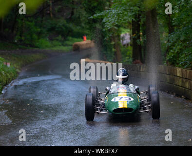 Boness hillclimb Revival motorsport event à Boness, Ecosse, Royaume-Uni. Le Renouveau 2019 Bo'ness et classique de côte de l'Écosse, premier lieu de sport automobile, il a marqué 60 ans depuis que le double champion du monde de Formule 1 Jim Clark a participé ici. Il a eu lieu le samedi 31 août et le dimanche 1 septembre 2019. 173. Banque D'Images