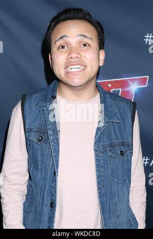 Kodi Lee à l'arrivées de AMERICA'S GOT TALENT en direct, le Kodak Theater à Hollywood et Highland Center, Los Angeles, CA Septembre 3, 2019. Photo par : Priscilla Grant/Everett Collection Banque D'Images