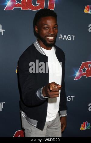 Los Angeles, CA. 3e, 2019 Sep. Arrivées à Lawson prédicateur pour AMERICA'S GOT TALENT en direct, le Kodak Theater à Hollywood et Highland Center, Los Angeles, CA Septembre 3, 2019. Credit : Priscilla Grant/Everett Collection/Alamy Live News Banque D'Images