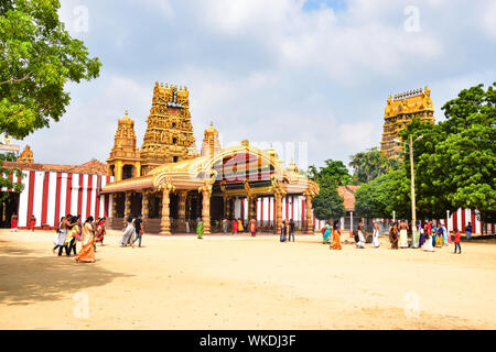 Nallur Kandaswamy temple hindou, Jaffna, Sri Lanka Banque D'Images