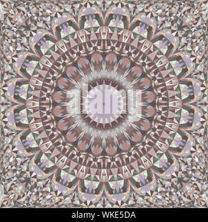 Colorful abstract triangle transparent mosaïque motif mandala kaleidoscope wallpaper - vecteur tribal image d'arrière-plan Illustration de Vecteur