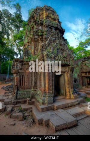 Lever de soleil sur Ta Phrom Banque D'Images