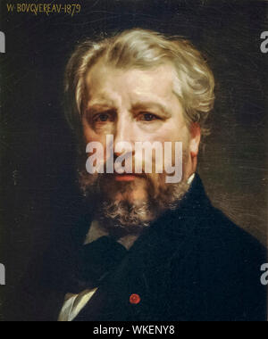 William-Adolphe Bouguereau, (1825-1905), Autoportrait, peinture, 1879 Banque D'Images