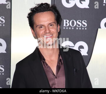 Londres, Royaume-Uni. 06Th Sep 2019. Andrew Scott assiste à la GQ Men of the Year Awards qui a eu lieu à la Tate Modern, Bankside à Londres. Credit : SOPA/Alamy Images Limited Live News Banque D'Images