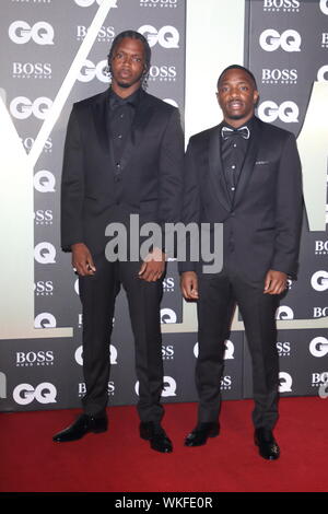 Londres, Royaume-Uni. 06Th Sep 2019. Krept et Konan assister à la GQ Men of the Year Awards qui a eu lieu à la Tate Modern, Bankside à Londres. Credit : SOPA/Alamy Images Limited Live News Banque D'Images