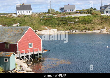 Village des Pêcheurs - Peggy's Cove, N.-É., Canada Banque D'Images