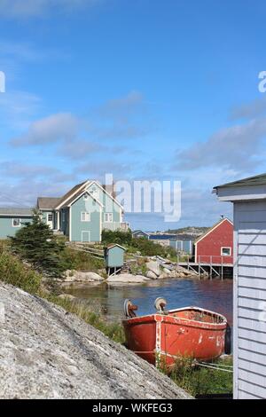 Village des Pêcheurs - Peggy's Cove, N.-É., Canada Banque D'Images