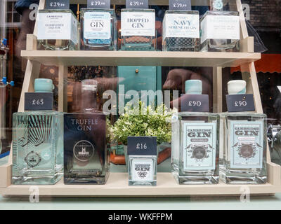 La boutique Laboratoire Gin Cambridge dans Green Street Cambridge UK Banque D'Images