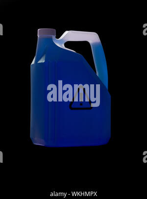 Pouvez avec biohazard content Banque D'Images