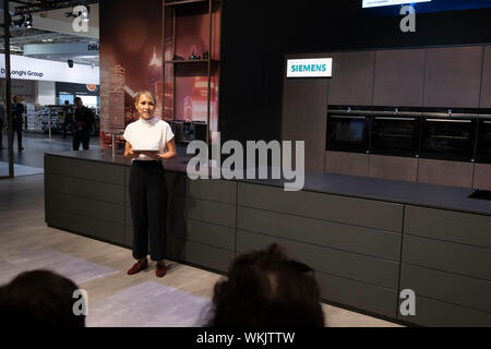 Berlin, Allemagne. 08Th Sep 2019. Conférence de presse Siemens à l'IFA Berlin (Photo par Beata Siewicz/Pacific Press) Credit : Pacific Press Agency/Alamy Live News Banque D'Images